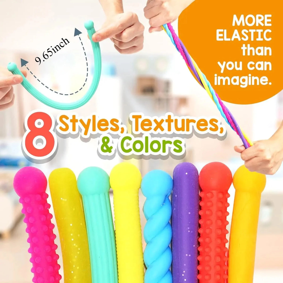 Textured Stretchy Sensory Fidget Toys