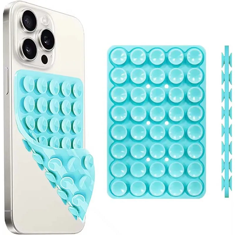 Double-Sided Silicone Suction Phone Holder - Electronics & Accessories from Linloft.