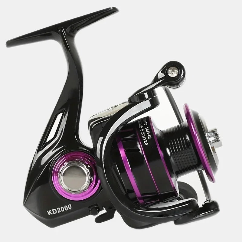 GLS KD 1000-6000 Series, 5.0:1/4.7:1 Gear Ratio, 22LB Max Drag, Metal Rocker,Spinning Fishing Reel,For Freshwater Saltwater