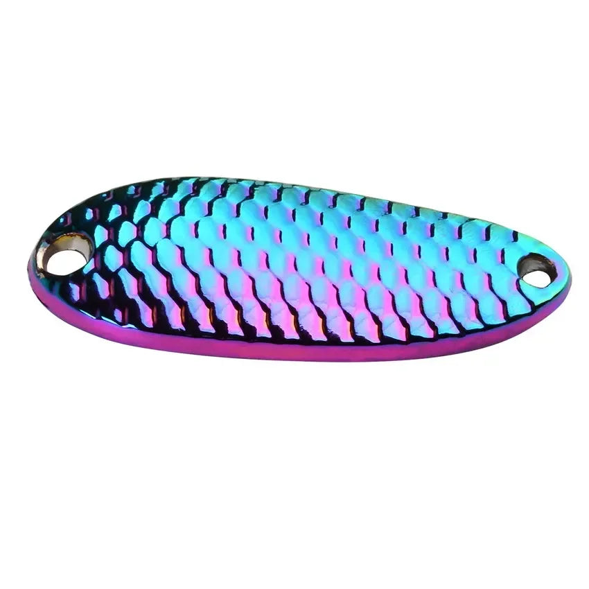 1.5g/2.5g/3.5g/5g Fishing Lures Tackle Metal Spoon Lure Hard Bait Sequins Lure Freshwater Saltwater Wobblers Spinner Spoons - Fishing Tackle from Linloft.