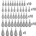 Drop Shot Sinker Kit, 45 Pcs