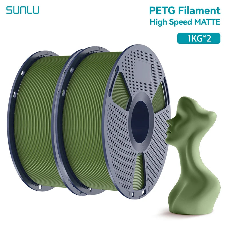High-Speed Matte PETG Filament, 2kg - 3D Printing Accessories from Linloft.
