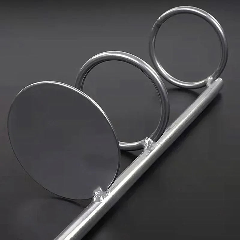 Single Fork Fishing Rod Holder With Double Ring Bracket, Simple Outdoor Fishing Tackle Support