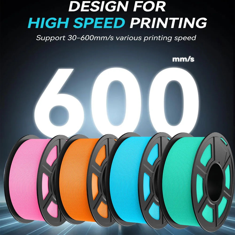 JAYO PETG & High Speed Matte PETG 3D Filament 1.75mm 30mm/s - 600mm/s Print Range High Flow Speedy PETG Printer Filament for 3D - 3D Printing Accessories from Linloft.