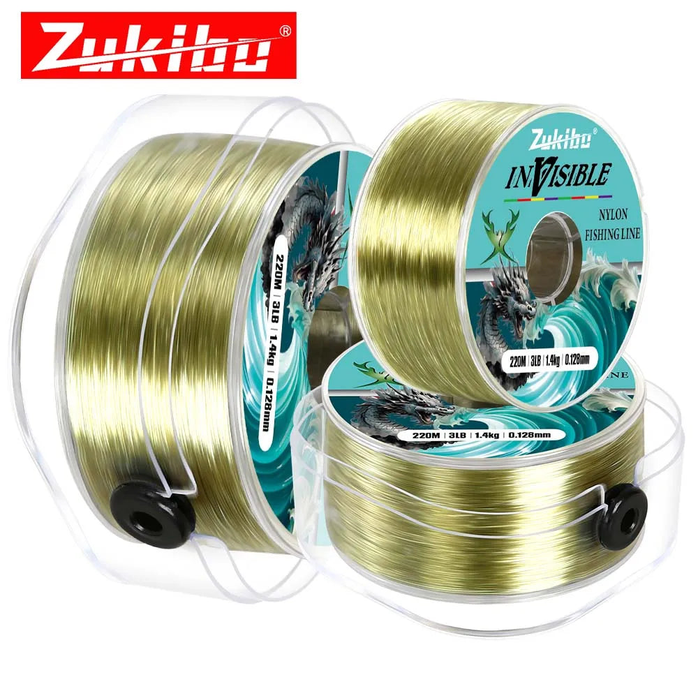 Durable Aqua Green Monofilament Fishing Line