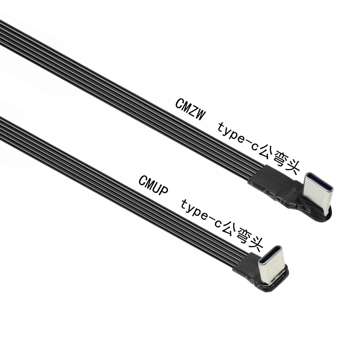 20CM 30CM 10CM 5CM USB 2.0 Type-C Flat Cable Extension FPC Cable USB 2.0 USB-C 90° Up/Down Angled Plug 5CM-1M - Electronics & Accessories from Linloft.