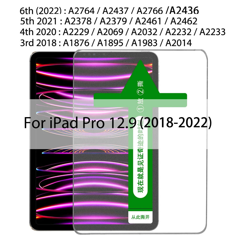 iPad Tempered Glass with Auto-Align Kit - Electronics & Accessories from Linloft.