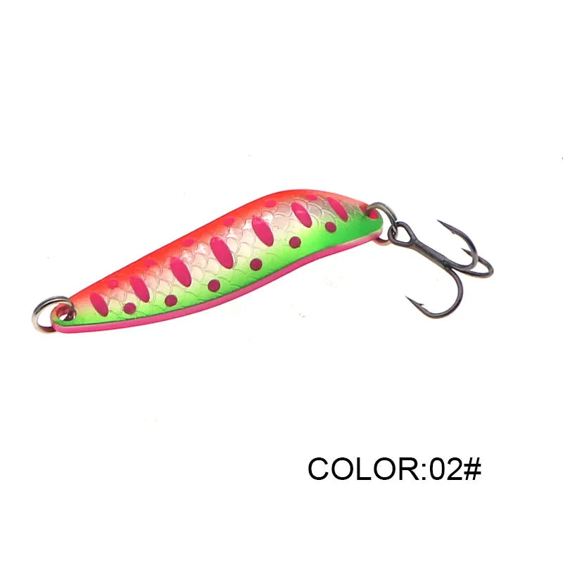 HISTOLURE Fishing Spoons Lure10g13g  Metal Spoon Sequin Hard Bait Fishing Lures For Striped Bass
