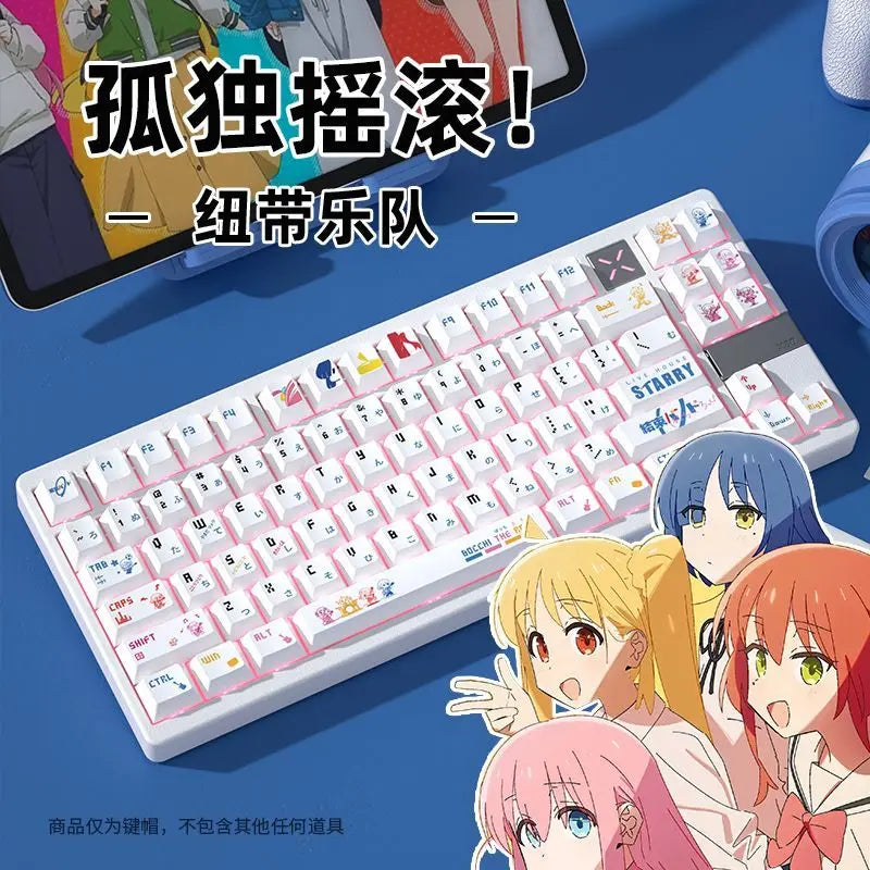 Bocchi the Rock PBT Keycap Set - Electronics & Accessories from Linloft.