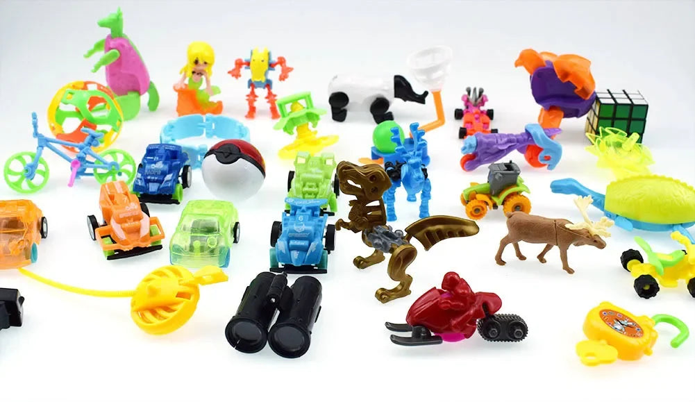 10-30Pcs Candy Color Gacha Surprise Blind Box for Kids Birthday Halloween Christmas Carnival Party Gift School Reward