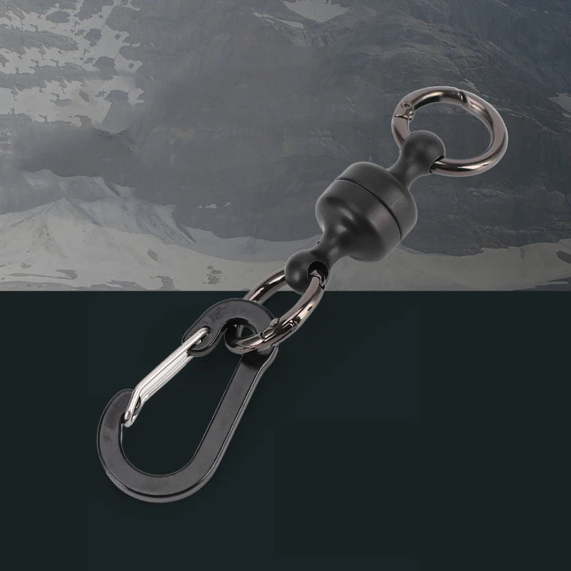 Magnetic Quick-Release Net Holder - Fishing Tackle from Linloft.