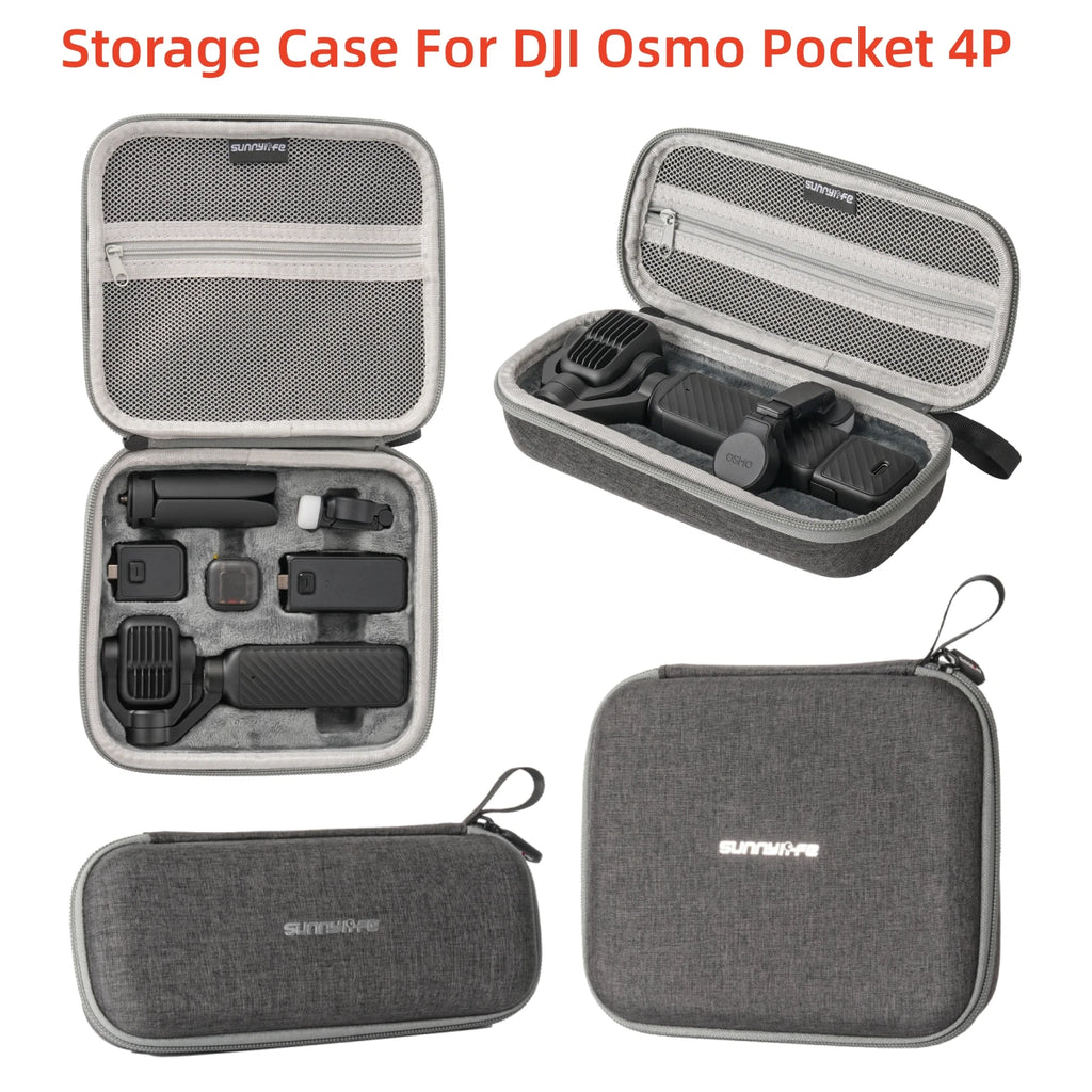 For DJI Osmo Pocket 4P Carrying Case Travel Drop-Proof Storage Bag Protector Hard Protective Bag for DJI Pocket 4P
