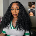 Burmese Curly 7x6 Transparent Lace Front Wig Vietnamese Raw Hair  Human Hair Wigs Bouncy Curly Deep Curly lace Frontal Wig