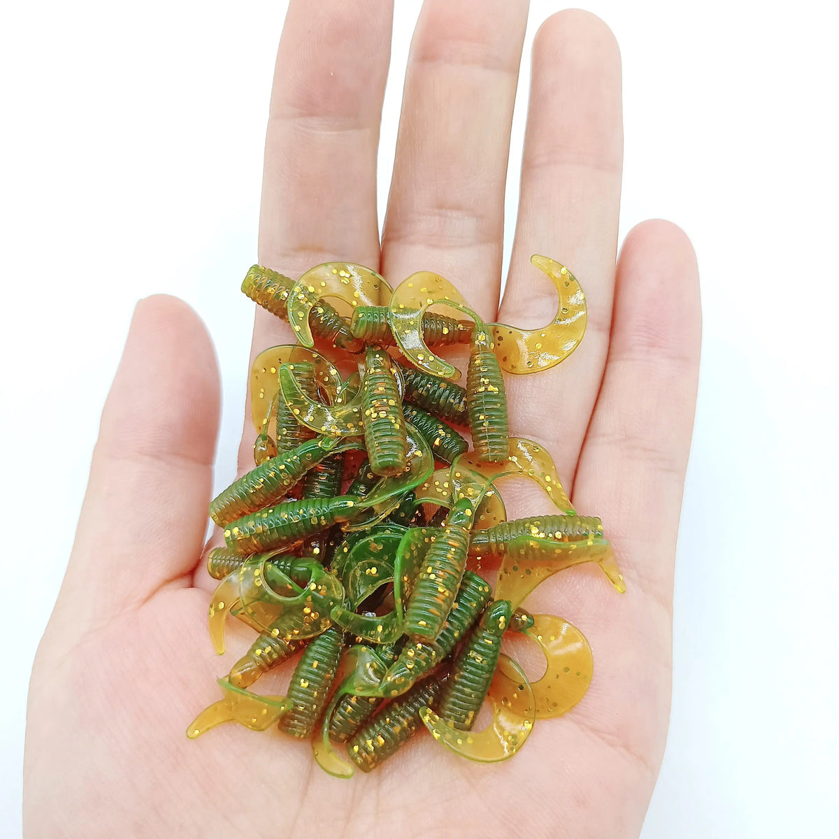 DUODUOYU 10PCS Mini Soft Fishing Lure Silicone Bait 0.4g/30mm Artificial Swimbait Jig Wobbler Bass Bait Fishing Tackle - Fishing Tackle from Linloft.