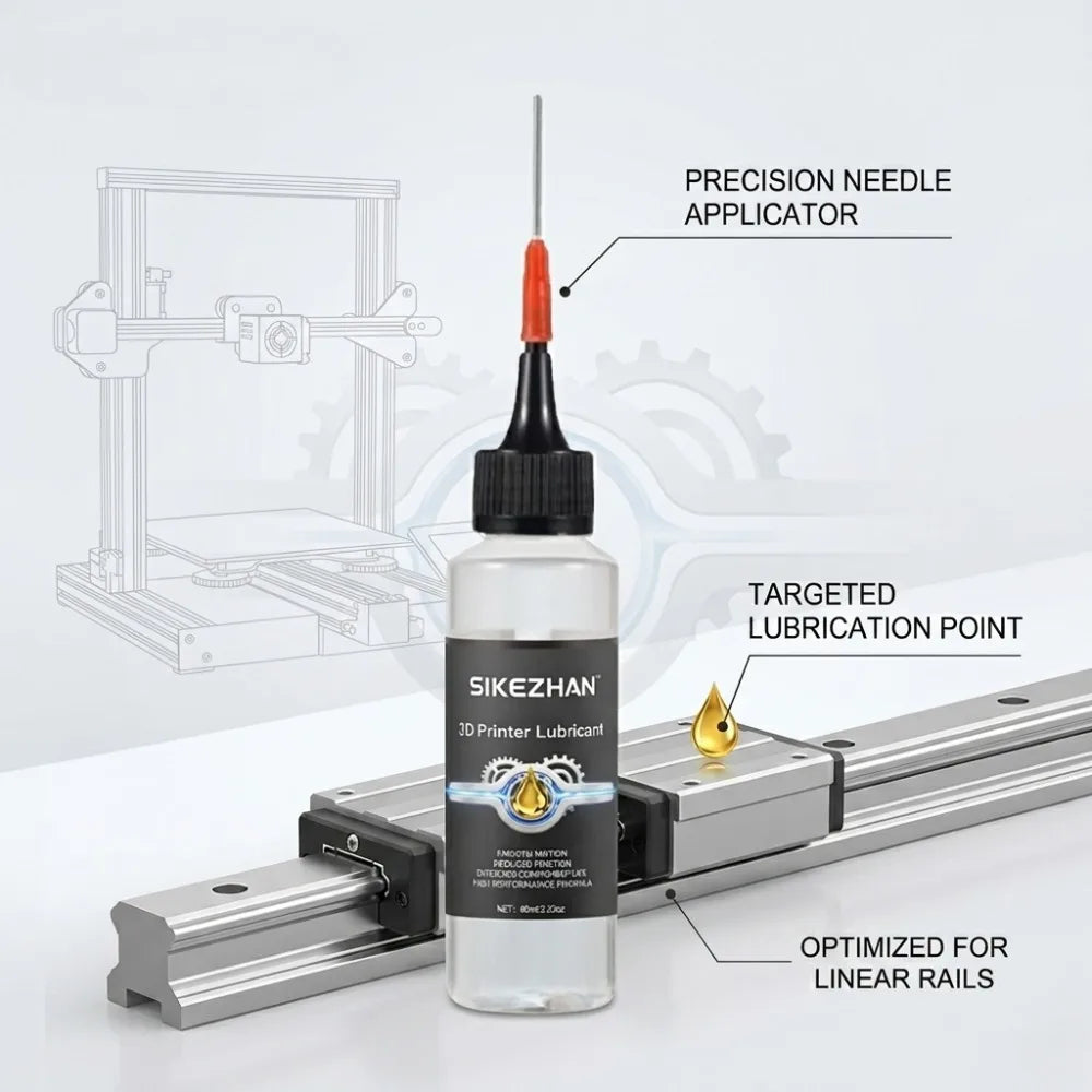 3D Printer Gear Rail Lubricant Grease for Bambu Lab X1C P1S P1P A1 Mini Creality K1 Max Maintenance Oil Accessories