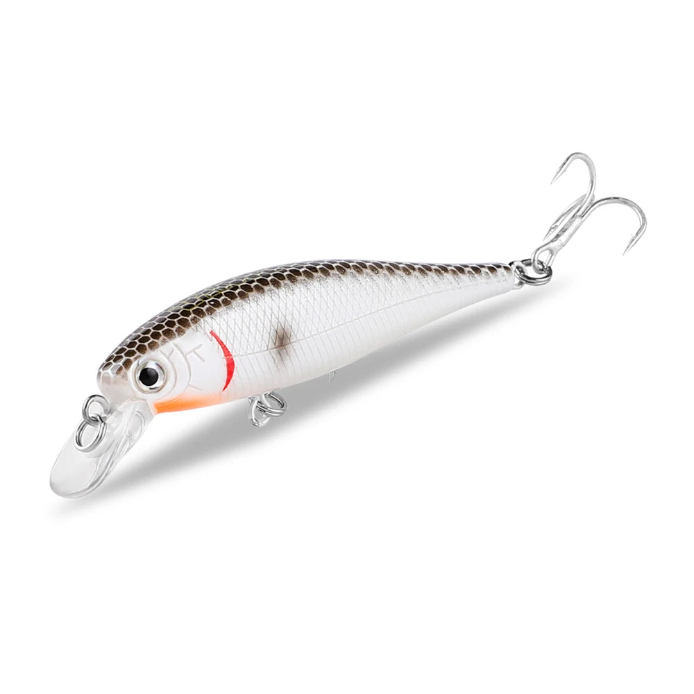 ASINIA-JACK Minnow Fishing Lures, 65mm, 6g Floating Swimming, High Quality Hard Baits, Noise System, Wobblers for Bass and Pike - Fishing Tackle from Linloft.