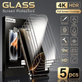5P Ultra HD Full Coverage Tempered Glass Screen Protectors, Compatible with iPhone 18/18 Pro/18 ProMax/17Pro Max/17/16 Pro Max/16 Pro/16 Plus/16/15 ProMax. Features Anti-fingerprint & Dust-proof Performance, Case-friendly Des - Electronics & Accessories from Linloft.