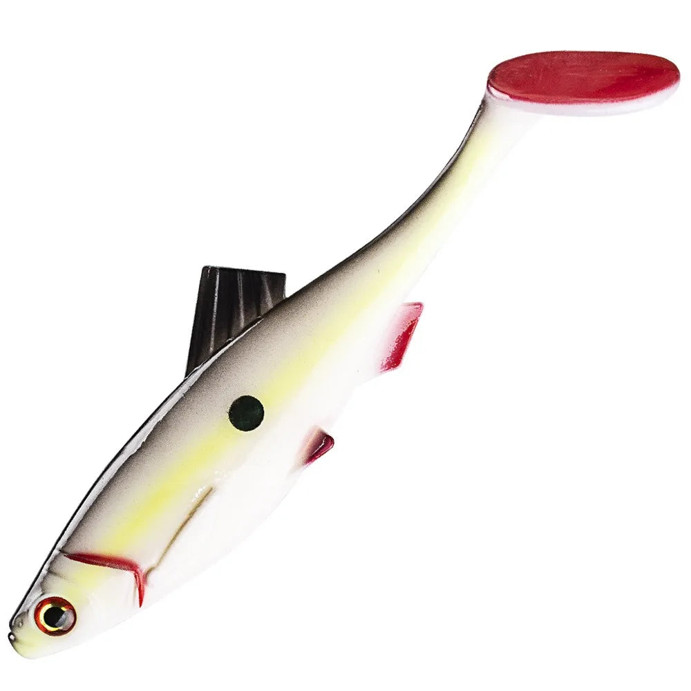 Colorful 15CM Soft Fishing Lures 3D Eyes Artificial Fish Artificial Swimbait T Tail Silicone Artificial Bait Out Fishing - Fishing Tackle from Linloft.
