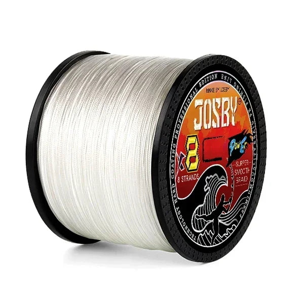 JOSBY X8 Braided Fishing Line 1000M 500M 300M 100M Multifilament Japan Smooth PE Wire Carp Fishing Accessorie Saltwater Pesca - Fishing Tackle from Linloft.