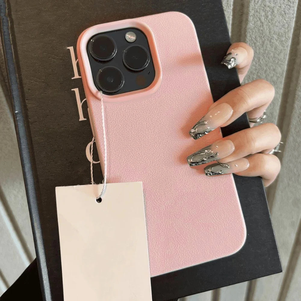 Shockproof Leather iPhone Case - Electronics & Accessories from Linloft.