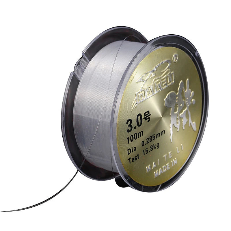 2pcs/lot Fishing Line Strong Pulling Nylon 100m 25m Wedkarstwo Peche Rock Lure  Super Strength Wear Resistant Fishing Line Pesca