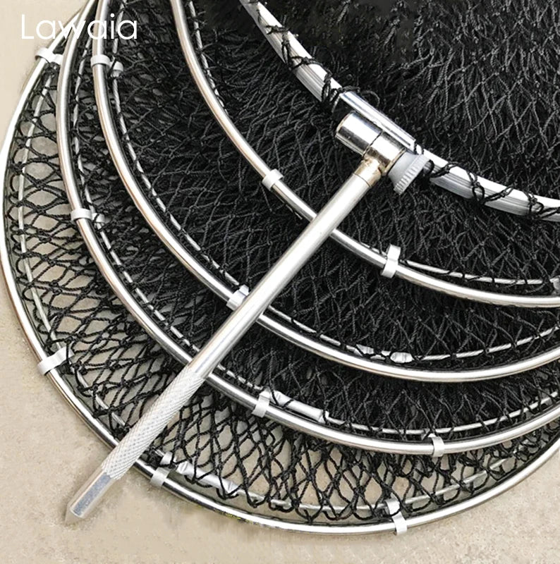Folding Quick-Dry Fishing Net Keep Bag