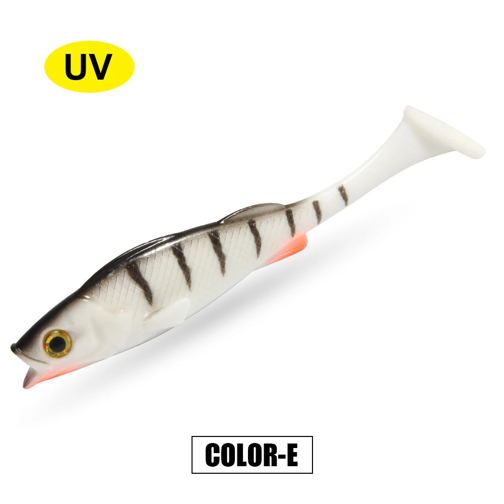 Scented Perch Soft Swimbait Shad - Fishing Tackle from Linloft.