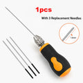 Clog Poke 3D Printer Accessories, Φ1.6mm L200mm Cleaning Needle Tool for Any 1.75mm Nozzles, 3D Printer Nozzle Cleaning Kit