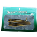 Noodle worm soft bait black pit slow sinking water falling lead-free mealworm sea bass reverse fishing fake bait lure bait