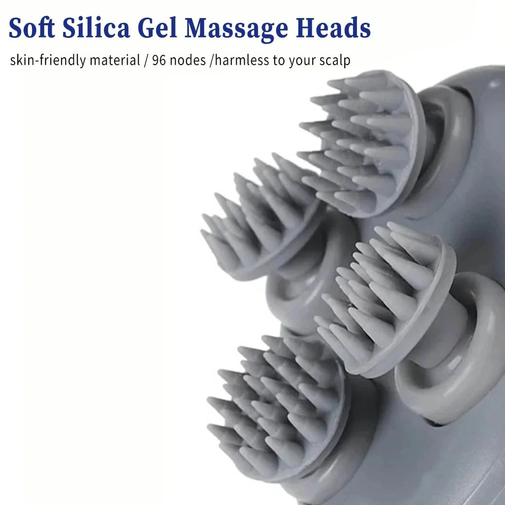Scalp Head Massager with Adjustable Speed