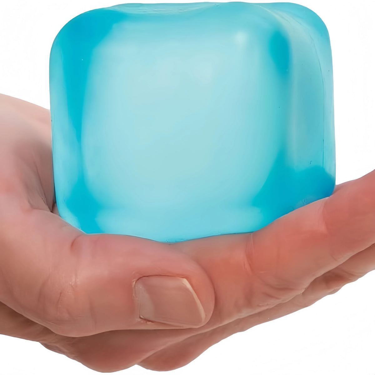 Nice Cube, Ice Cube Squishies Toys, Durable, Slow-Rebound Fingertip Exquisite Spherical Ice Cube With Box, Non-Sticky Desk Toy For Relaxation & Focus For Adult, Classroom Prizes, Novelty Gift for Kids and Adults, Christmas/Ha - Seasonal & Holiday from Linloft.
