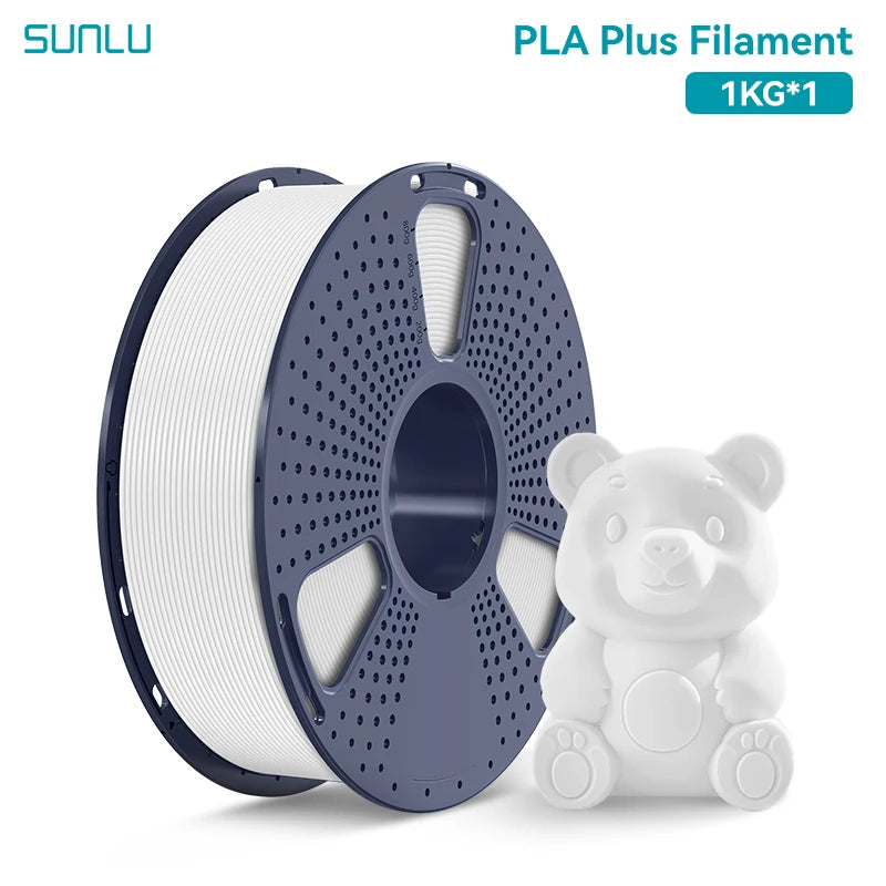 SUNLU PLA 1.75MM PLAPLUS 1KG 3D Printer Filament Arranged Neatly No Knots Non-Toxtic Biodegradable Vacuum Packaging - 3D Printing Accessories from Linloft.