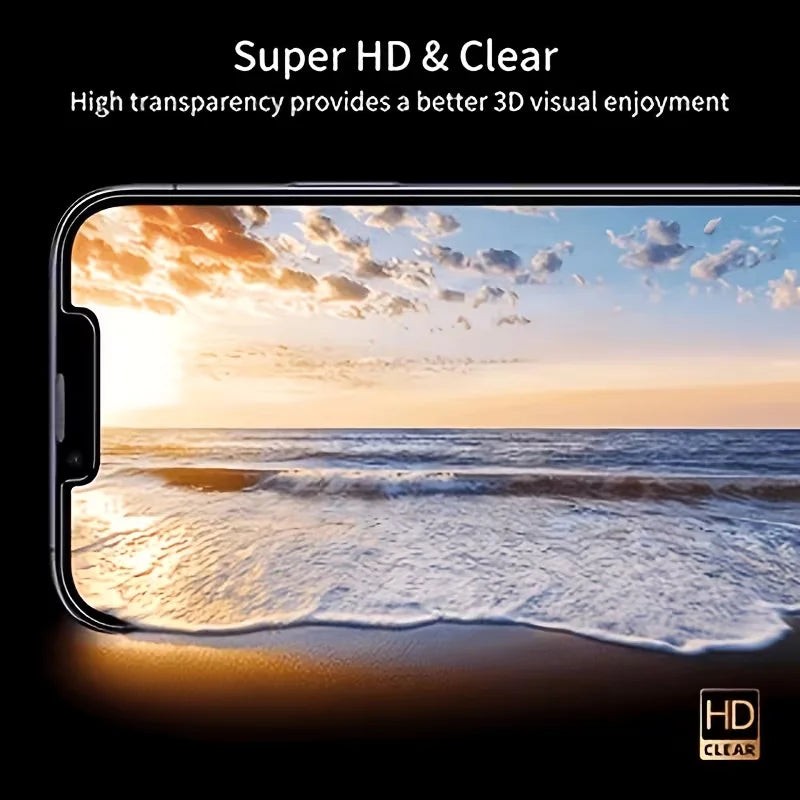 5P Ultra HD Full Coverage Tempered Glass Screen Protectors, Compatible with iPhone 18/18 Pro/18 ProMax/17Pro Max/17/16 Pro Max/16 Pro/16 Plus/16/15 ProMax. Features Anti-fingerprint & Dust-proof Performance, Case-friendly Des - Electronics & Accessories from Linloft.