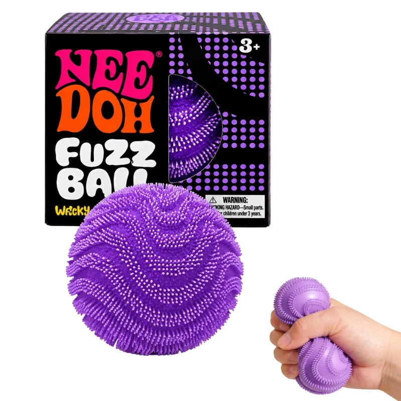 Nee Doh Fuzz Ball Blind Box Series Desktop Ornament Stress Relief Toys Suitable For People Under Pressure Fun Soft Stress Ball - Toys & Games from Linloft.