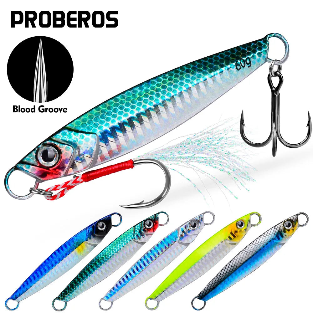 Metal Jig for Sea and Boat Fishing