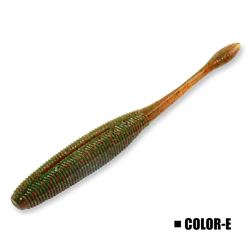 Salted Stick Worm Soft Lures, 10-Pack - Fishing Tackle from Linloft.