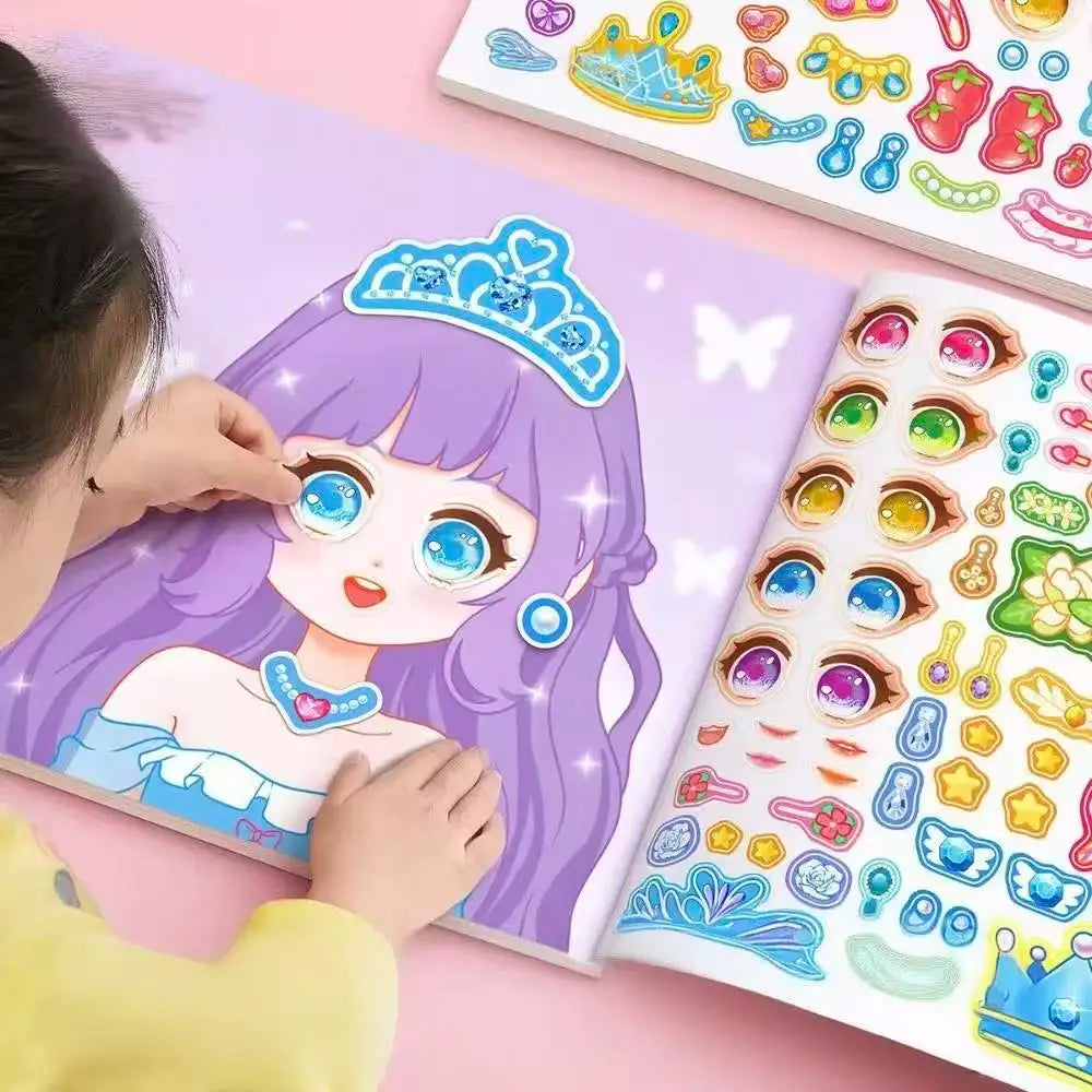 Kids Creative Sticker Book 15 Pages