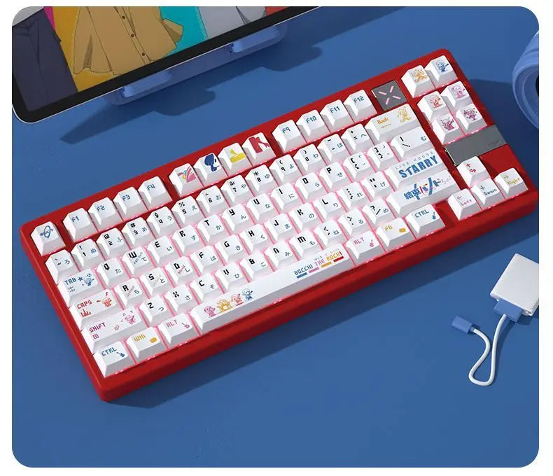 Bocchi the Rock PBT Keycap Set - Electronics & Accessories from Linloft.