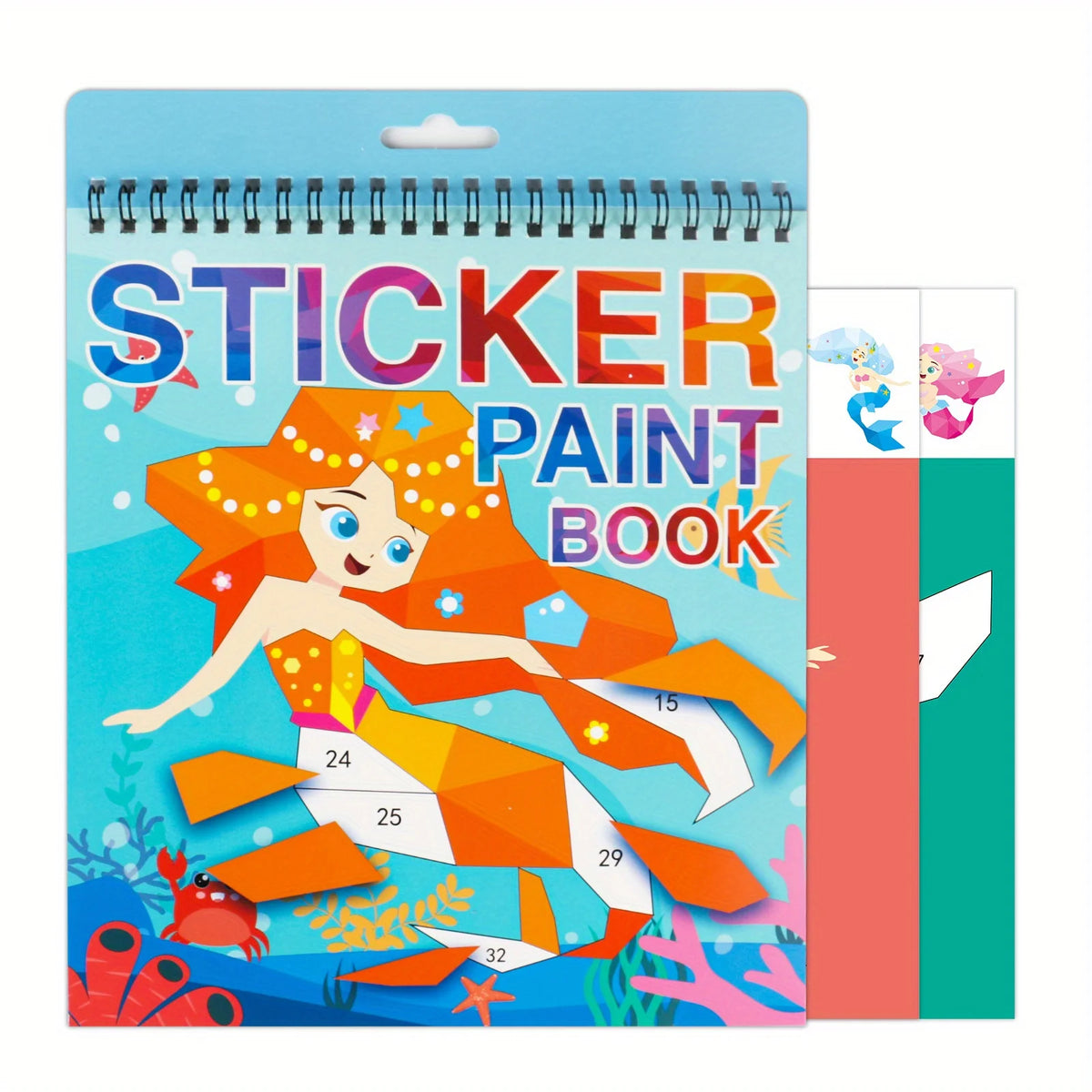 Sticker by Number Book for Kids - Toys & Games from Linloft.