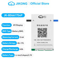 JIKONG Jk Bms 8S 12S 13S 14S 16S 17S 20S 24S Smart Bms 40A 60A 80A Lifepo4 Li-Ion Lto Battery Active Balance 0.4A 0.6A RS485 CAN