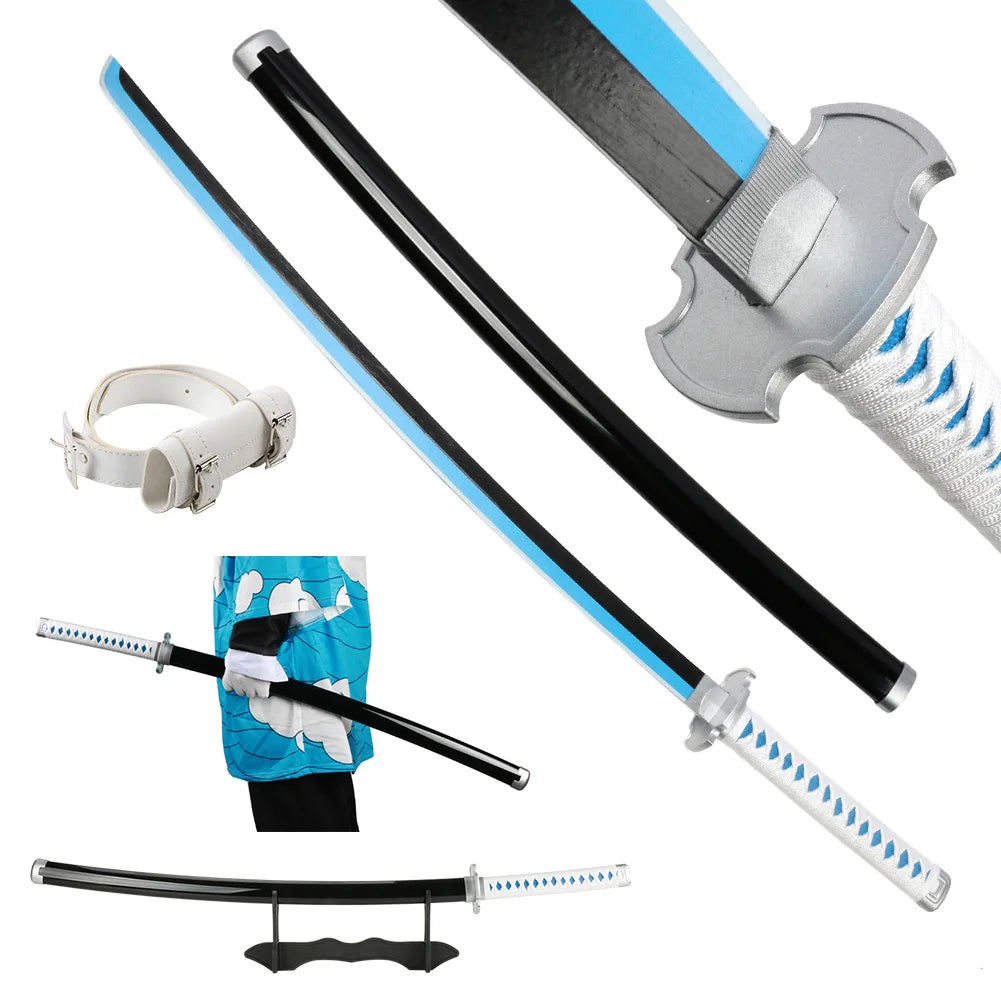 41-Inch Anime Cosplay Katana with Belt - Apparel & Accessories from Linloft.