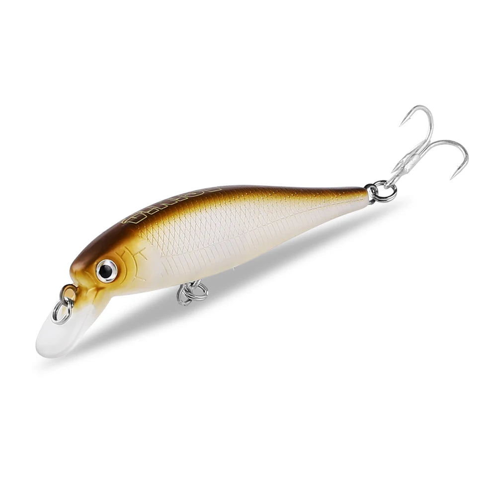 ASINIA-JACK Minnow Fishing Lures, 65mm, 6g Floating Swimming, High Quality Hard Baits, Noise System, Wobblers for Bass and Pike - Fishing Tackle from Linloft.