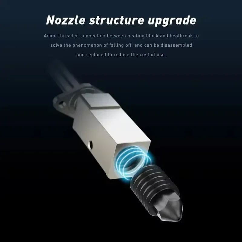 Upgrade TZ V6 2.0 Hotend Kit High Speed Print Head  for Ender 3/ 3 PRO/ VORON 2.4 Hi-End Extruder J-head Prusa Ender 3 V2/ CR10