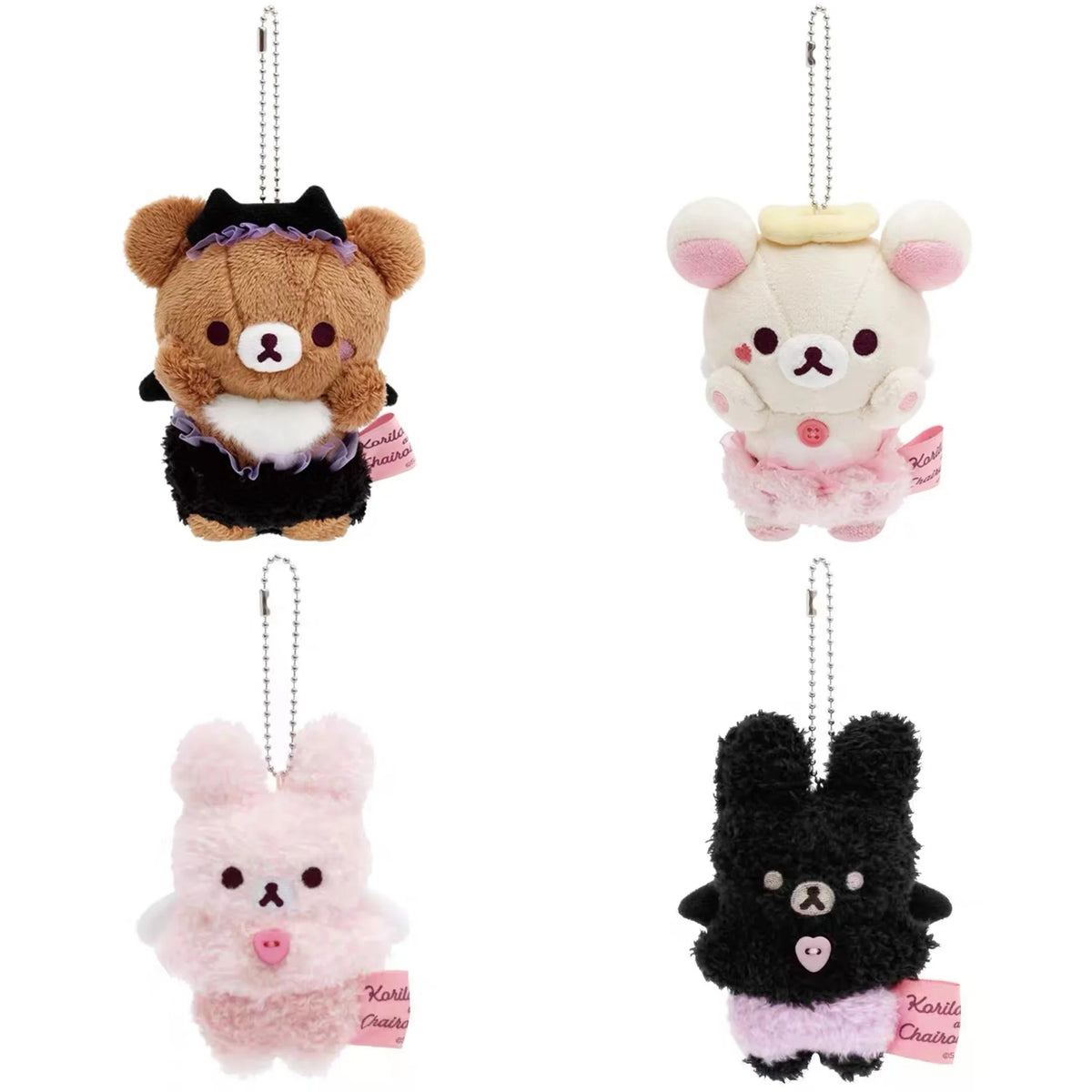 Rilakkuma Halloween Plush Keychain - Necklaces from Linloft.