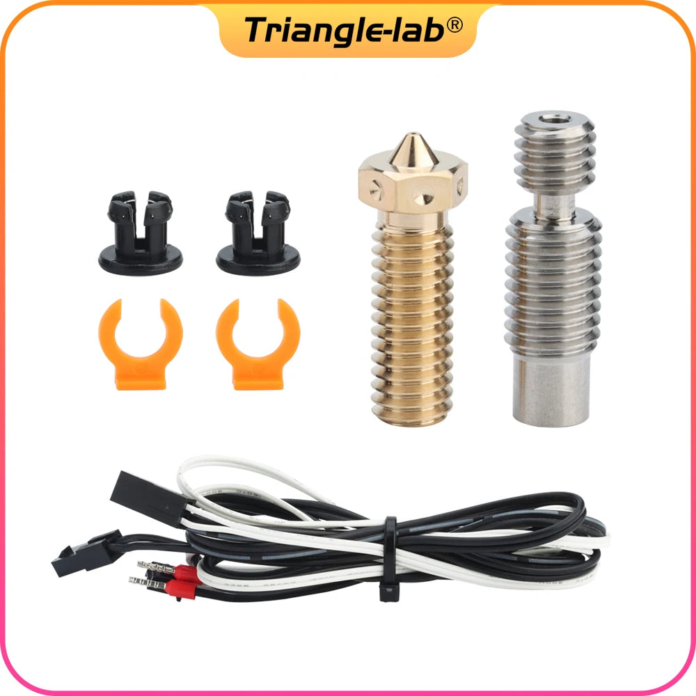 Trianglelab CHC®Pro Volcano Hotend MAX 115W High Power CHC®Pro Ceramic Heating Core Quick Heating for Ender 3 Volcano Hotend CR1