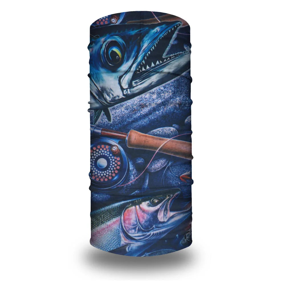 Sun Protection Fishing Neck Gaiter - Fishing Tackle from Linloft.