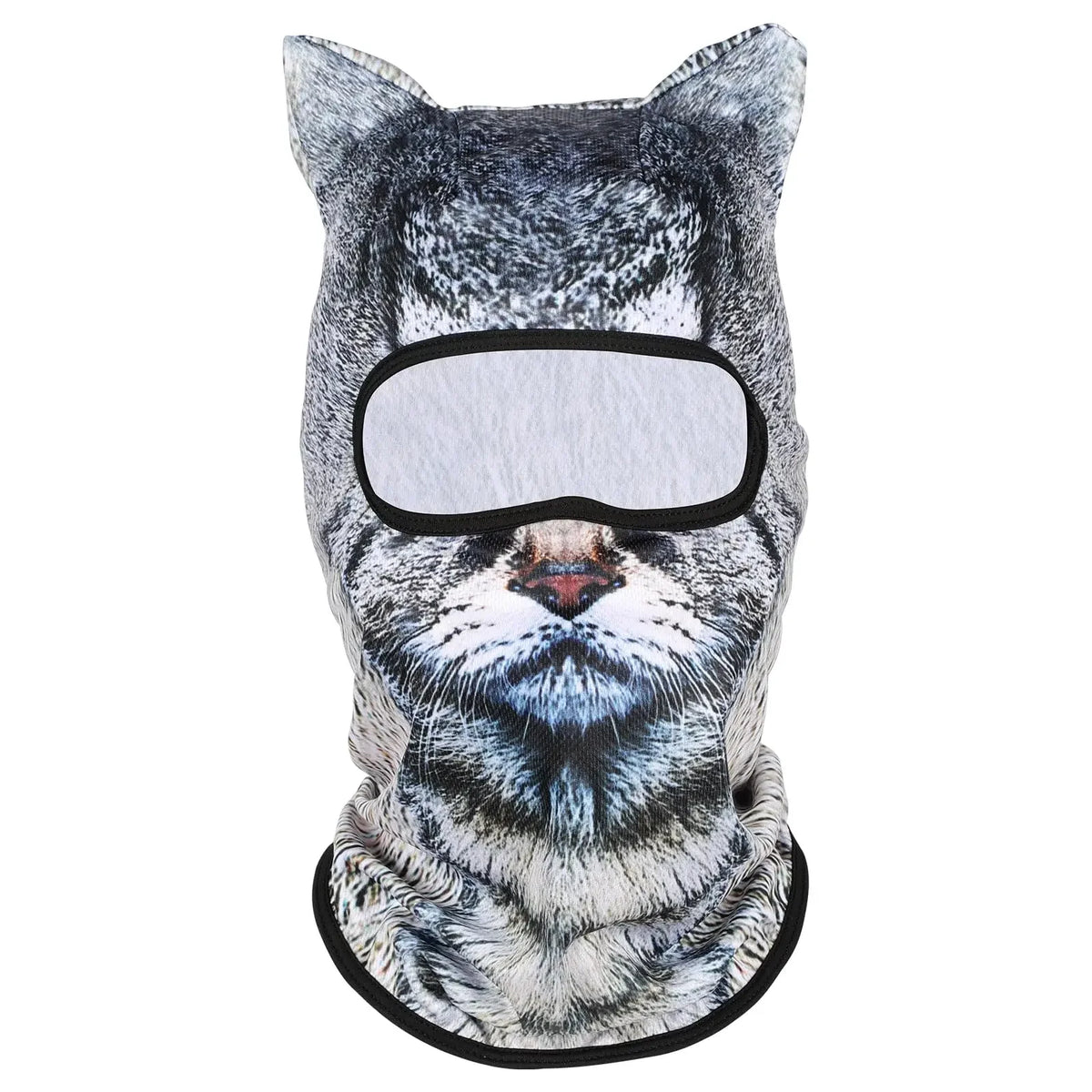 3D Cat Face Ski Balaclava - Apparel & Accessories from Linloft.