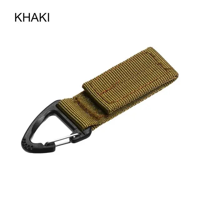 Molle Webbing Key Clip Carabiner - Outdoor & Camping Gear from Linloft.