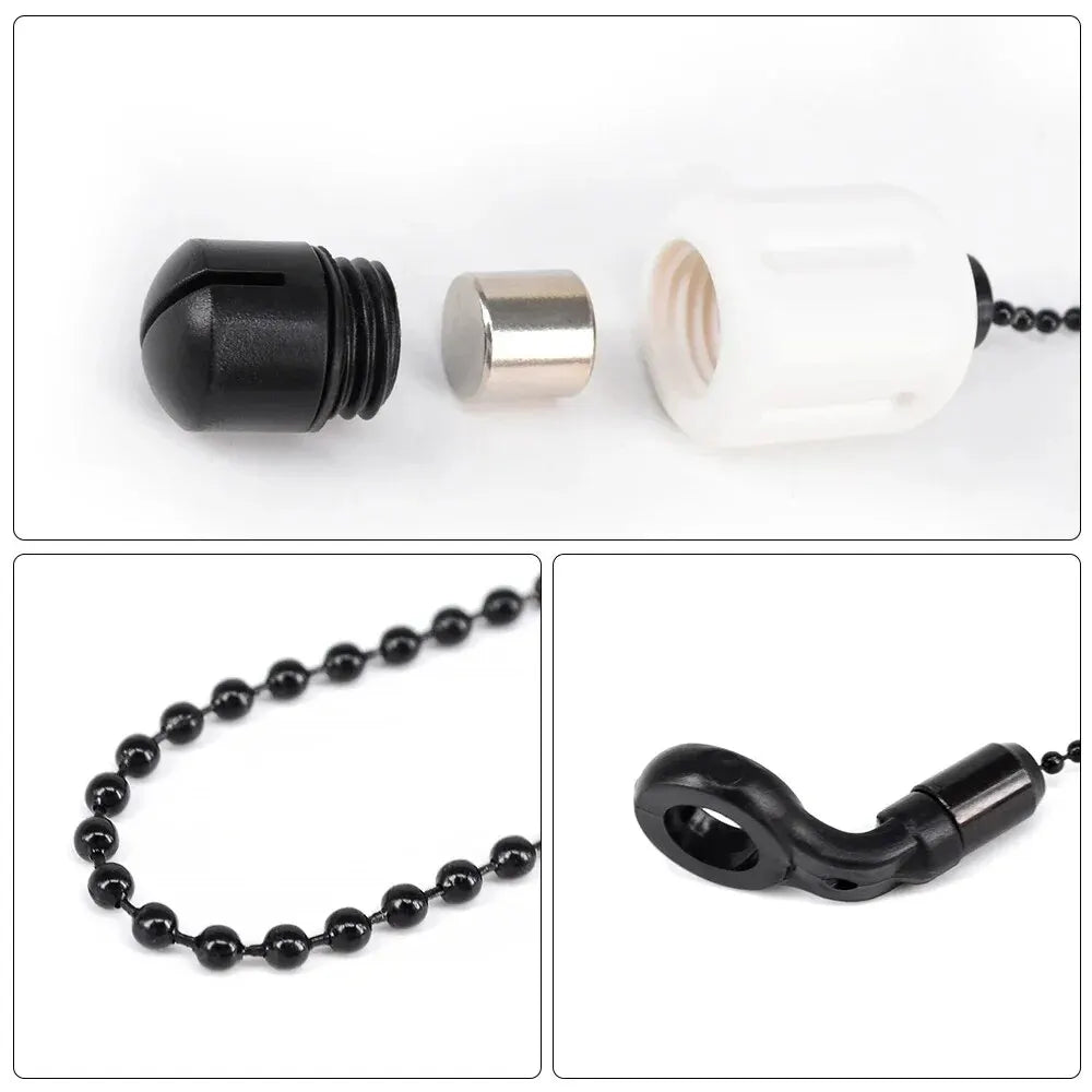 Hirisi Carp Fishing Bobbins Swinger Drop Off Indicator Brass Chain for Fishing Alarms Bite Indicator B2029 Fishing Accessories