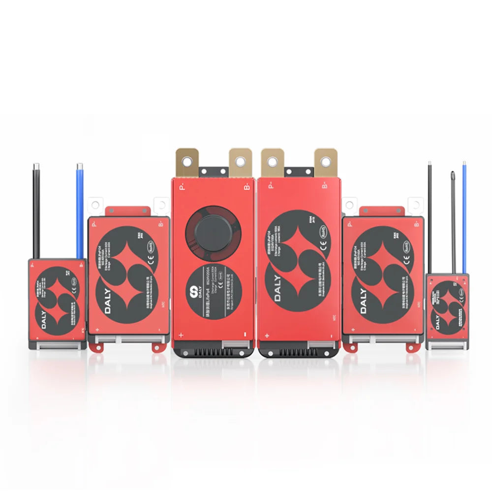 Daly Lifepo4 4S BMS Li-ion 18650 Battery 16S 48V 17S 20S 24S 60V 20A 40A 60A 100A 150A 200A 250A Scooter Balance with NTC